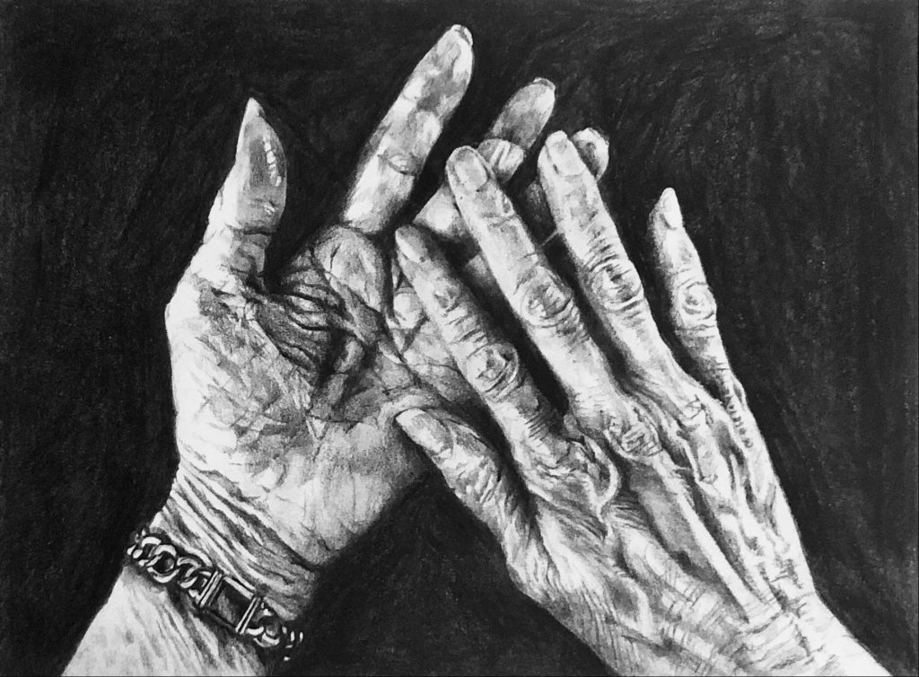 Natalie Lau, Year 11 - Charcoal and graphite