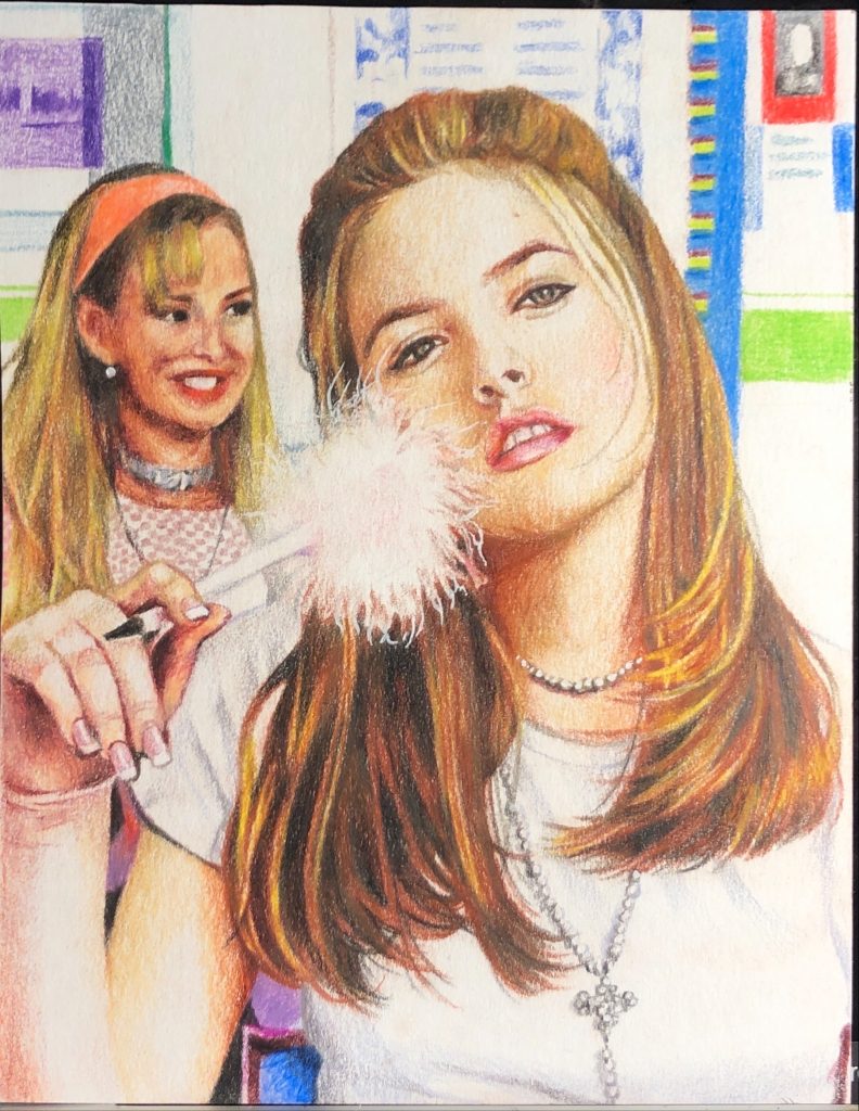 Natalie Lau, Year 11 Coloured pencil drawing